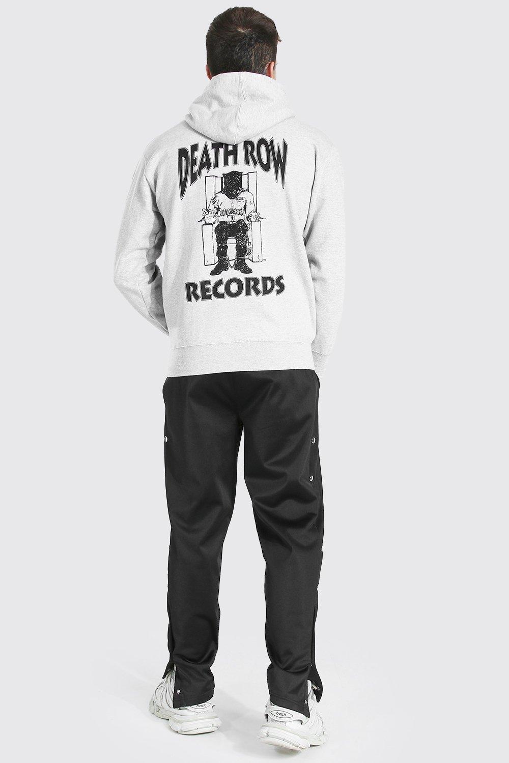 Death row 2025 records hoodie boohoo